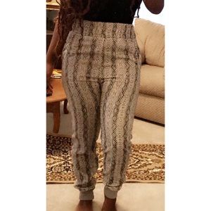 Snakeskin pants